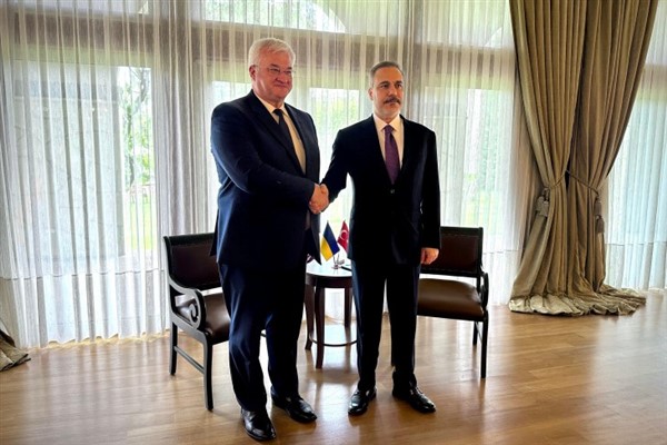 Ukrayna Dışişleri Bakanı Sybiha, Ankara'da<