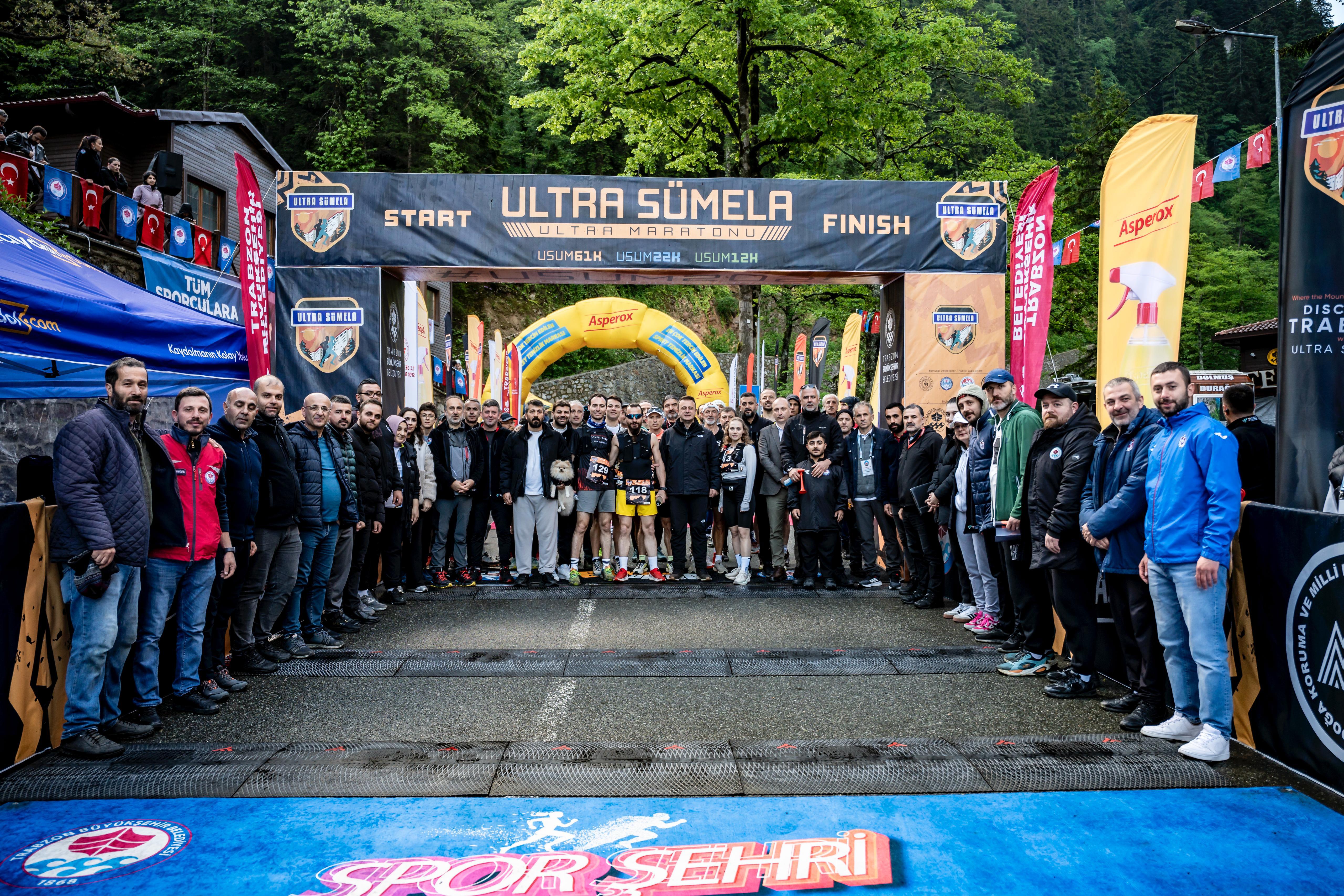 Uluslararası Ultra Sümela Maratonu Trabzon'da gerçekleşti<