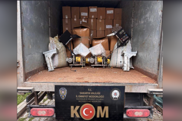Sakarya'da kaçakçılık operasyonu