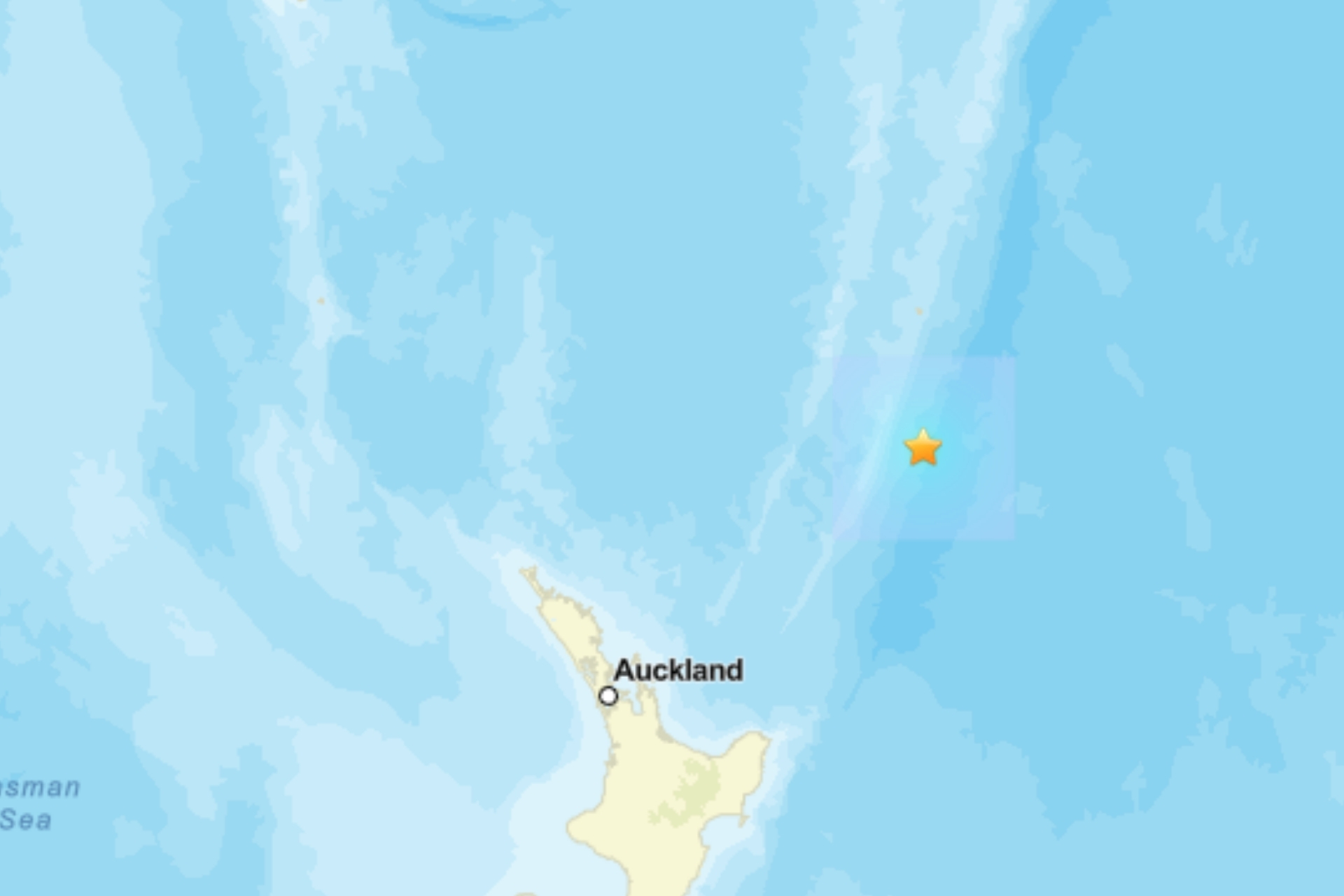 Kermadec adaları açıklarında 5.5 büyüklüğünde deprem<