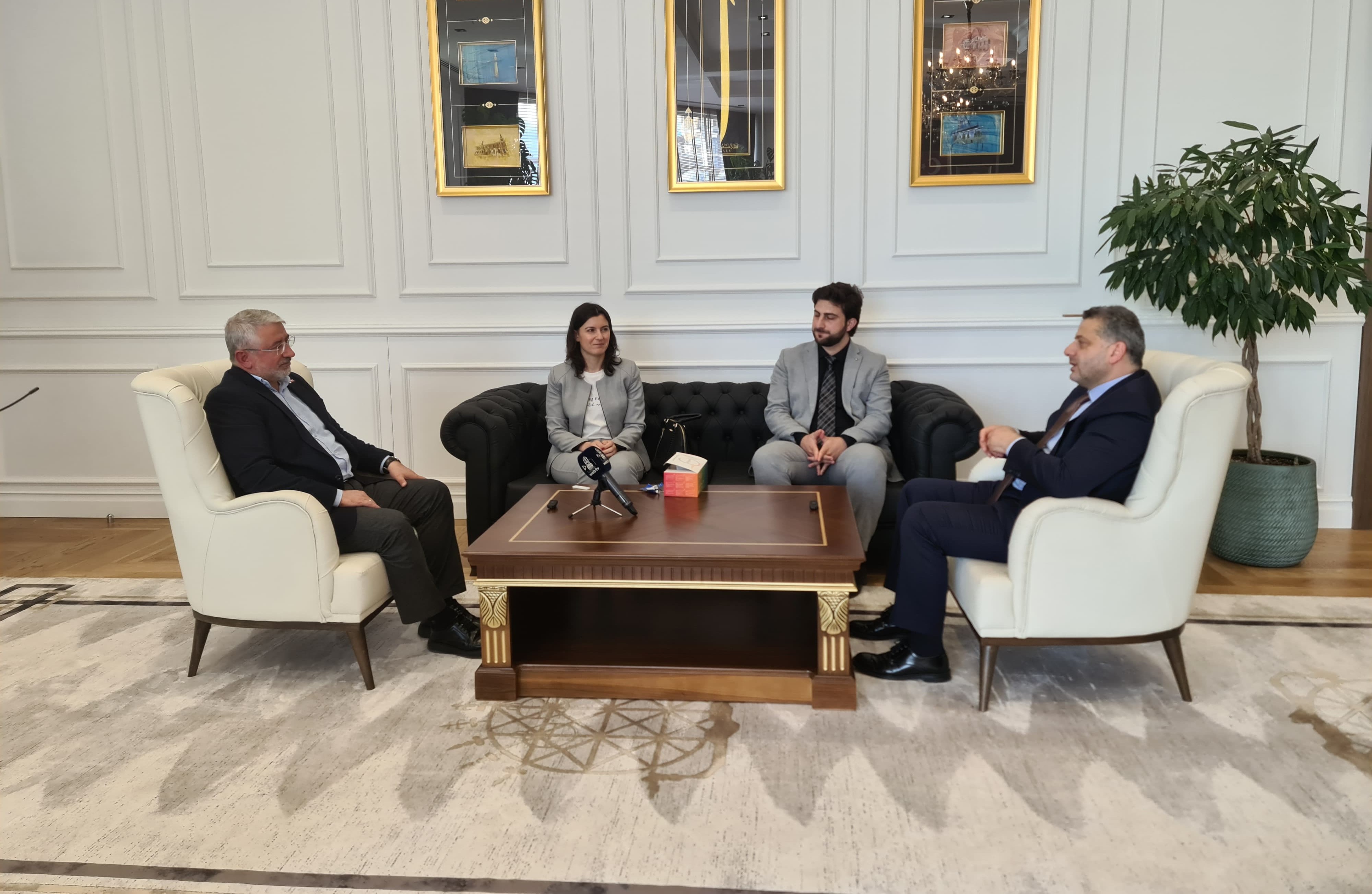 Çorum İl Sağlık Müdürü Zehir'den Başkan Aşgın’a ziyaret<