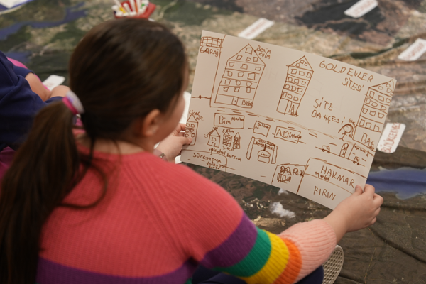 Çocuklar, yaşadıkları mahallelerde ihtiyaç ve eksikleri belirledi<