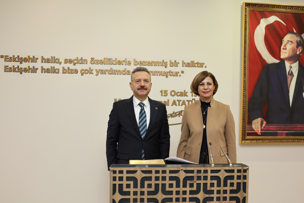 Vali Aksoy'dan Başkan Ünlüce'ye ziyaret<