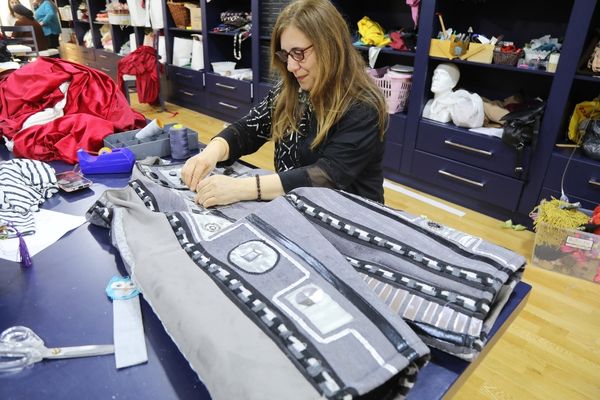 Kutnu kumaşı Gaziantep’te yeniden hayat buluyor