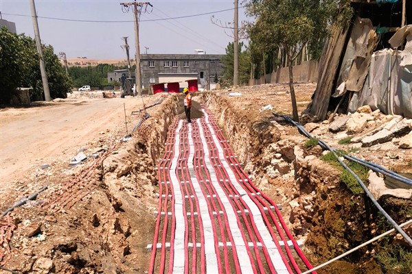Dicle Elektrik Nusaybin’de elektrik altyapısı yenileniyor<