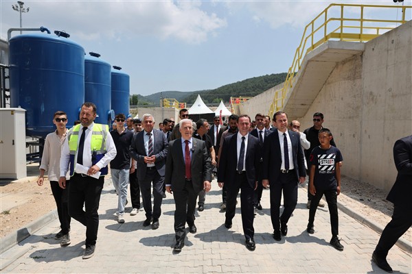 Keles Atıksu Arıtma Tesisi hizmete açıldı <