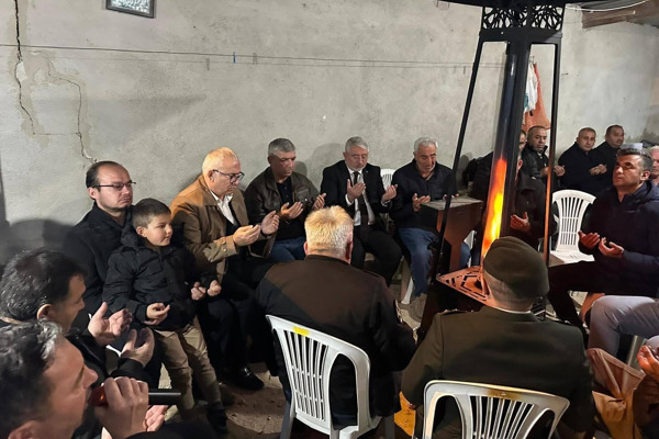 Başkan Aşgın'dan şehit ailesine ziyaret<