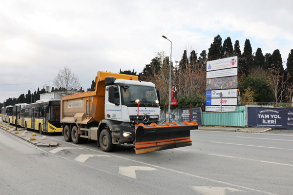 Küçükçekmece'de kış hazırlıkları tamamlandı<