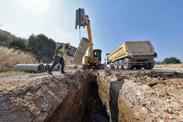 Bursa'da 6 mahallede 7,6 kilometrelik altyapı çalışması sürüyor<