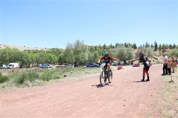 Karaman'da Nusret Ergül 2. Grup MTB Cup yarışları yapıldı<