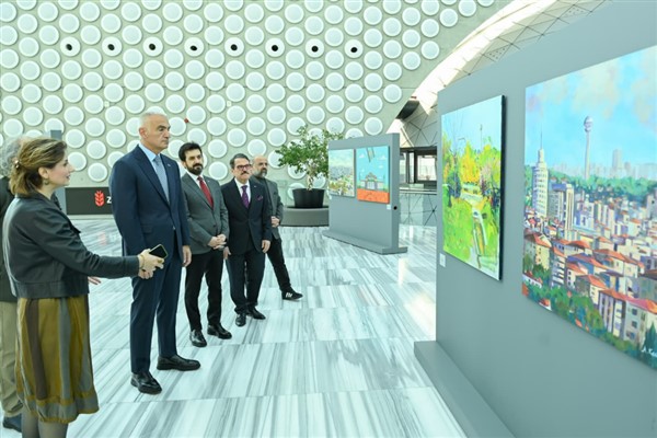 Bakan Ersoy, CSO Ada Ankara'daki sergiyi ziyaret etti<