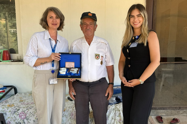 Bodrum’da gazilere ve ailelerine vefa ziyareti