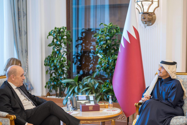 Al Sani, Macron’un Lübnan Özel Temsilcisi Drian ile görüştü <