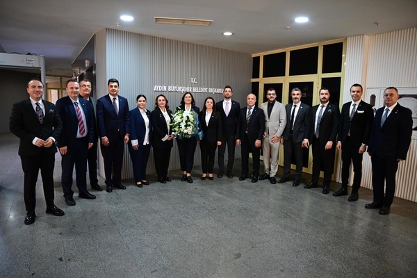 Aydın Sanayi Odası heyeti Çerçioğlu'nu ziyaret etti