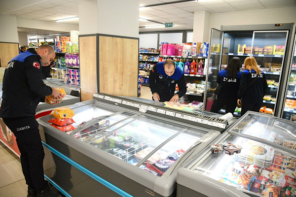 Giresun'da market denetimleri sürdürülüyor<