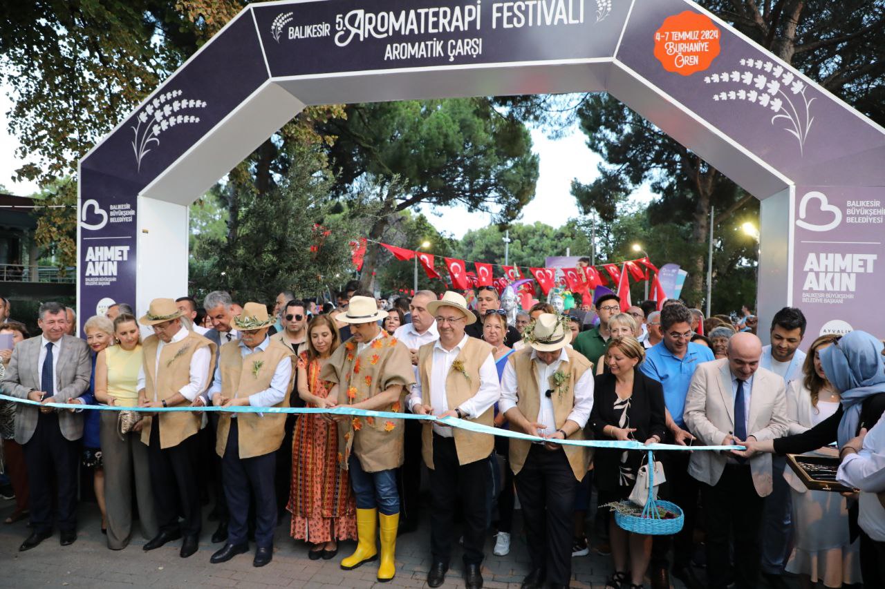 5. Balıkesir Aromaterapi Festivali başladı<