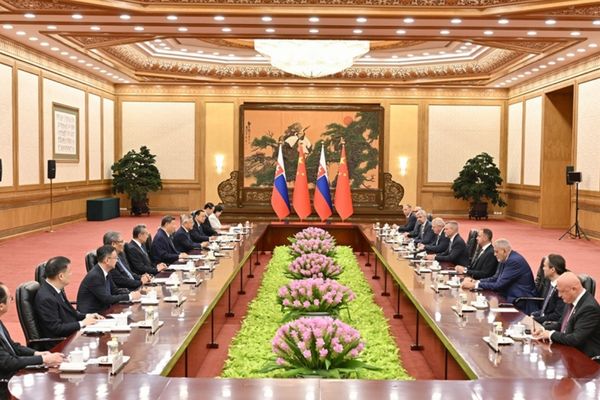 Xi, Slovakya Cumhurbaşkanı Pellegrini ile görüştü<