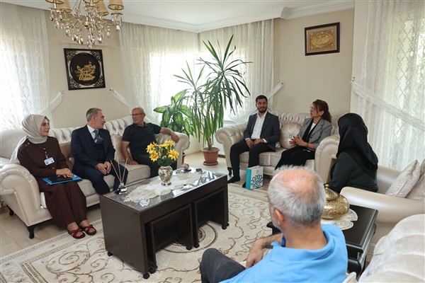 Nilüfer Belediyesi'nden gazilere ziyaret<