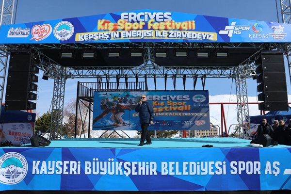 Başkan Büyükkılıç: Erciyes'te ziyaretçi sayısı 3 milyonu aştı