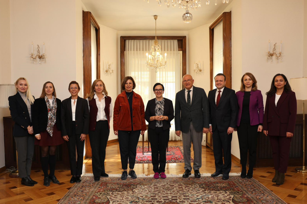 Başkan Ünlüce, Ankara'da diplomatik ziyaret gerçekleştirdi