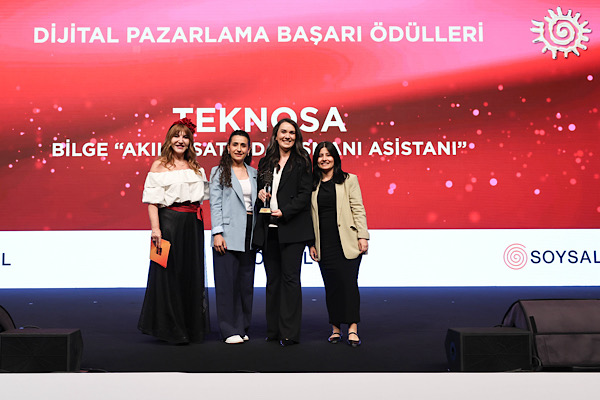 Teknosa’nın Akılla Satış Danışmanı Asistanı Bilge’ye ödül<