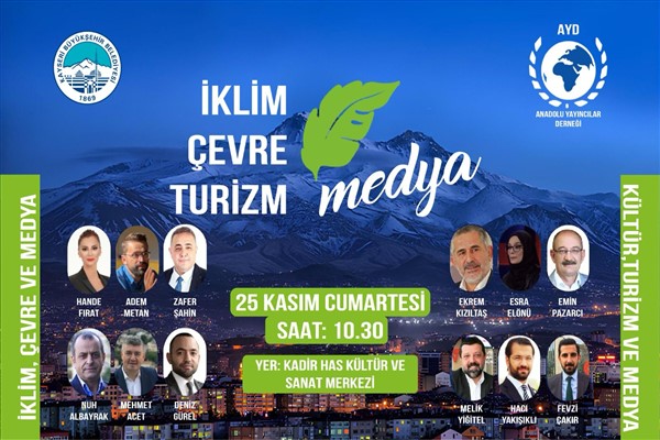 Büyükşehirden İklim, Çevre ve Turizm Medya Konferansı