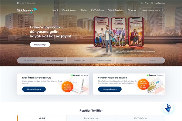 Türk Telekom’dan akıllı asistanlı yeni web sitesi 