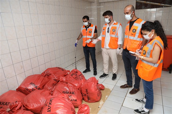 Diyarbakır'da hafriyat ve tıbbi atık denetimi