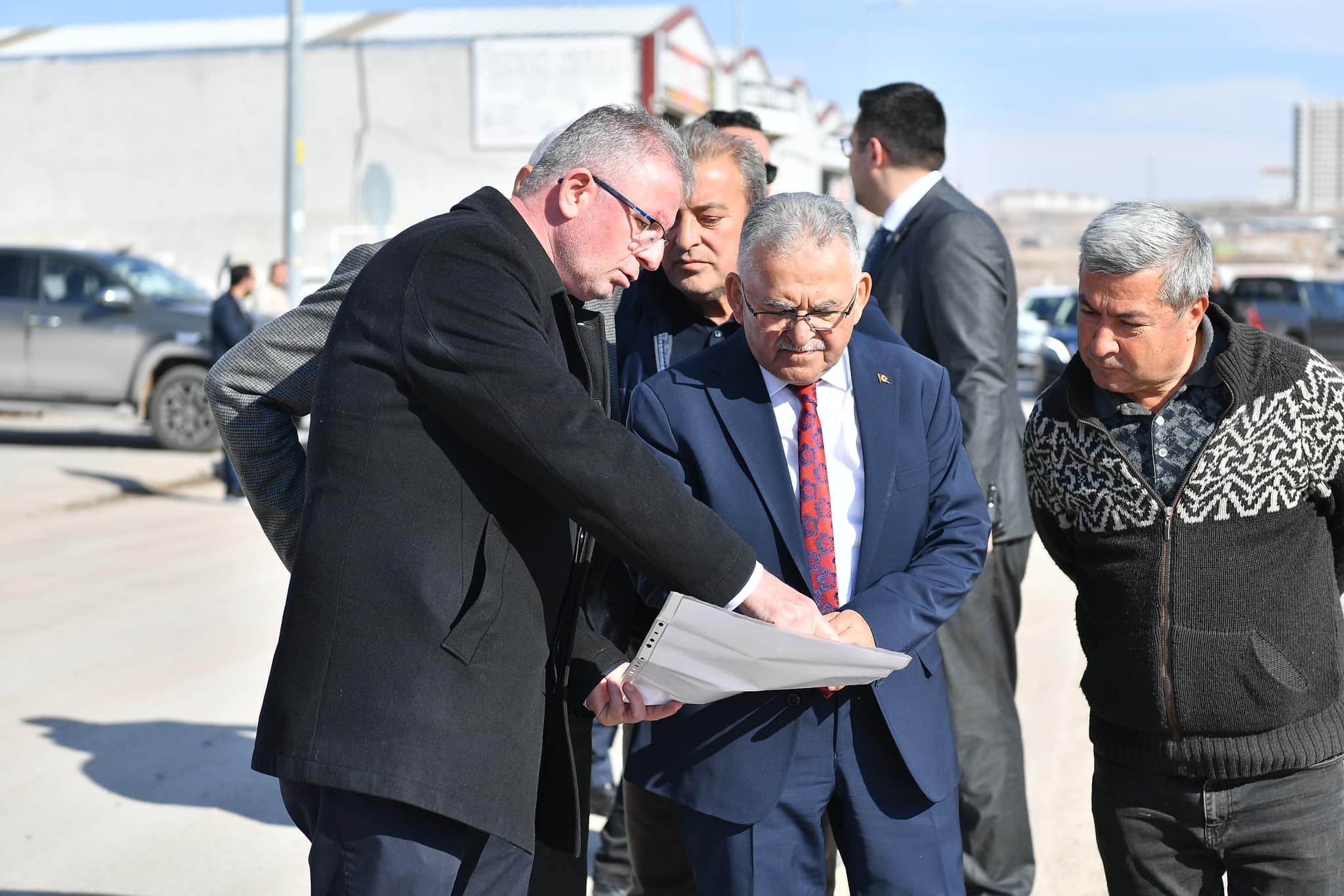 Başkan Büyükkılıç, Kuzey Çevre Yolu Bağlantısı projesi çalışmalarını inceledi