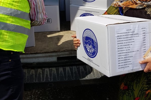 Kayseri Büyükşehir Belediyesi'nden ihtiyaç sahiplerine sosyal destek