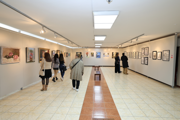 'Sanatın Sesi’ resim sergisi, Küçükçekmece'de sergileniyor