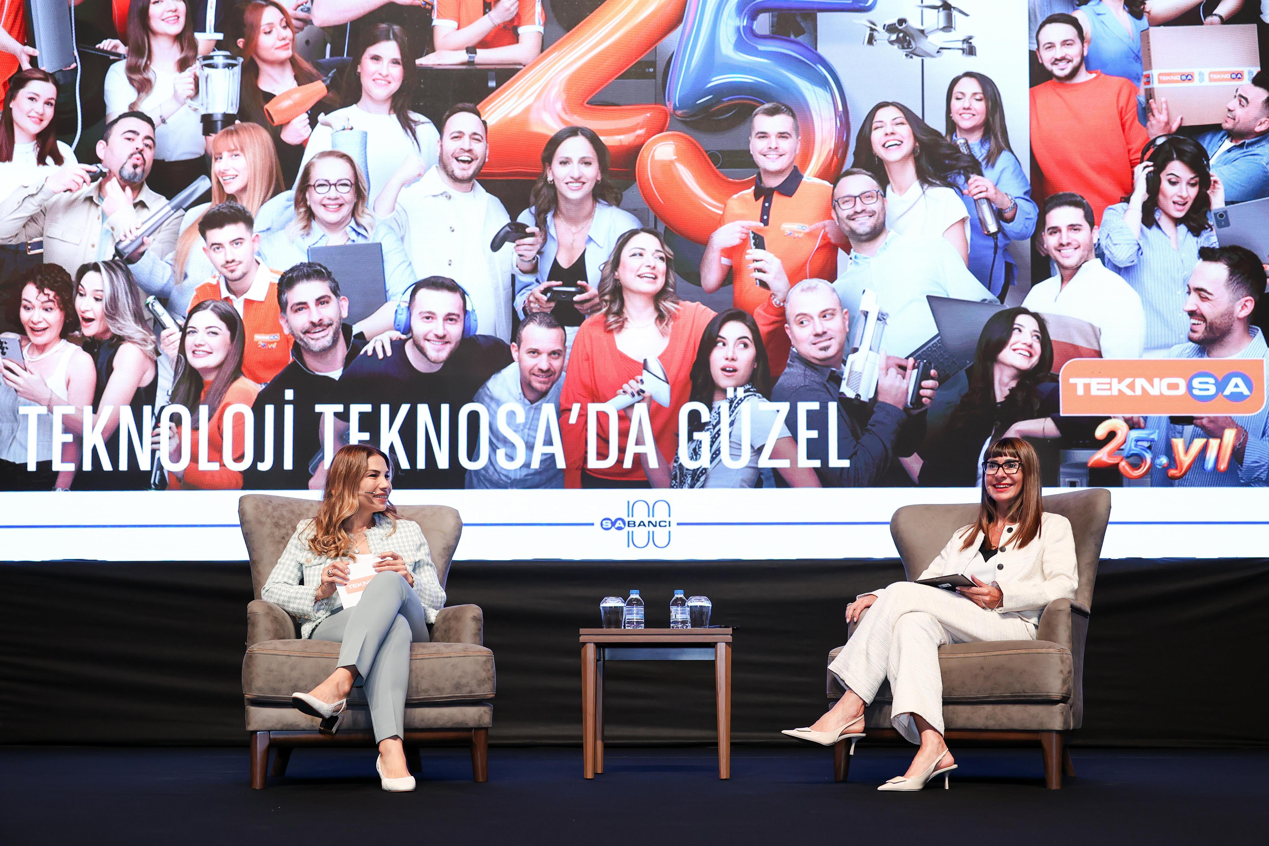 Teknosa, 25 yıllık teknoloji yolculuğuyla Perakende Günleri’nde ilham verdi<