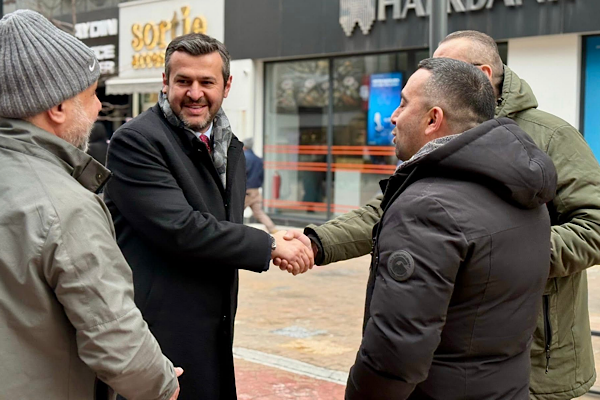 Başkan Çetinkaya esnafla buluştu<