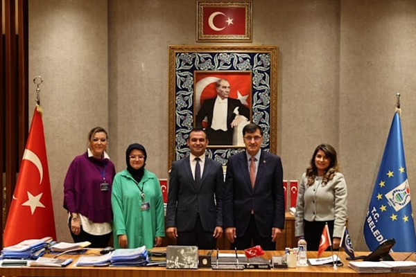 Başkan Kahveci'den kadın girişimcilere destek<