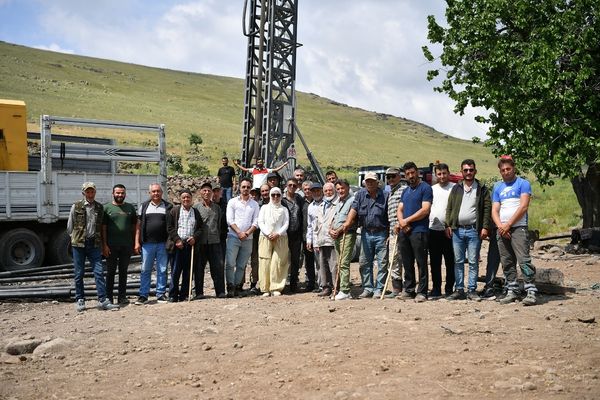 Başkan Büyükkılıç: Dengelli Yaylası'nda saniyede 40 litre suya ulaşıldı<