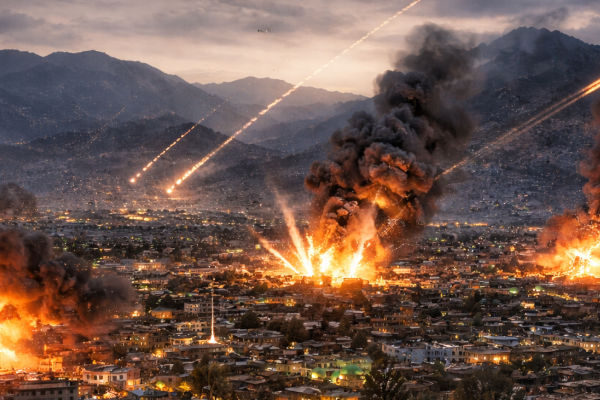 Pakistan Afganistan'ın Kabil ve Kandahar şehirlerine saldırdı 