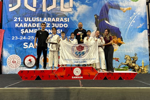 Trabzonlu sporculardan uluslararası judo başarısı <