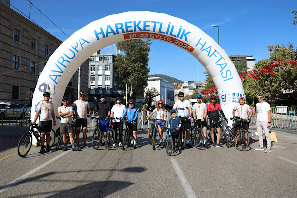 Bursa'da ‘Arabasız Bir Gün, Hareketli Bir Kent’ etkinliği düzenlendi<