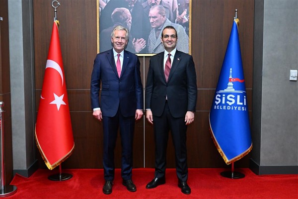 Eski Almanya Cumhurbaşkanı Wulff, Başkan Şahan'ı ziyaret etti<