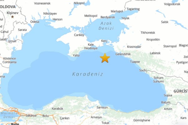 Karadeniz'de deprem