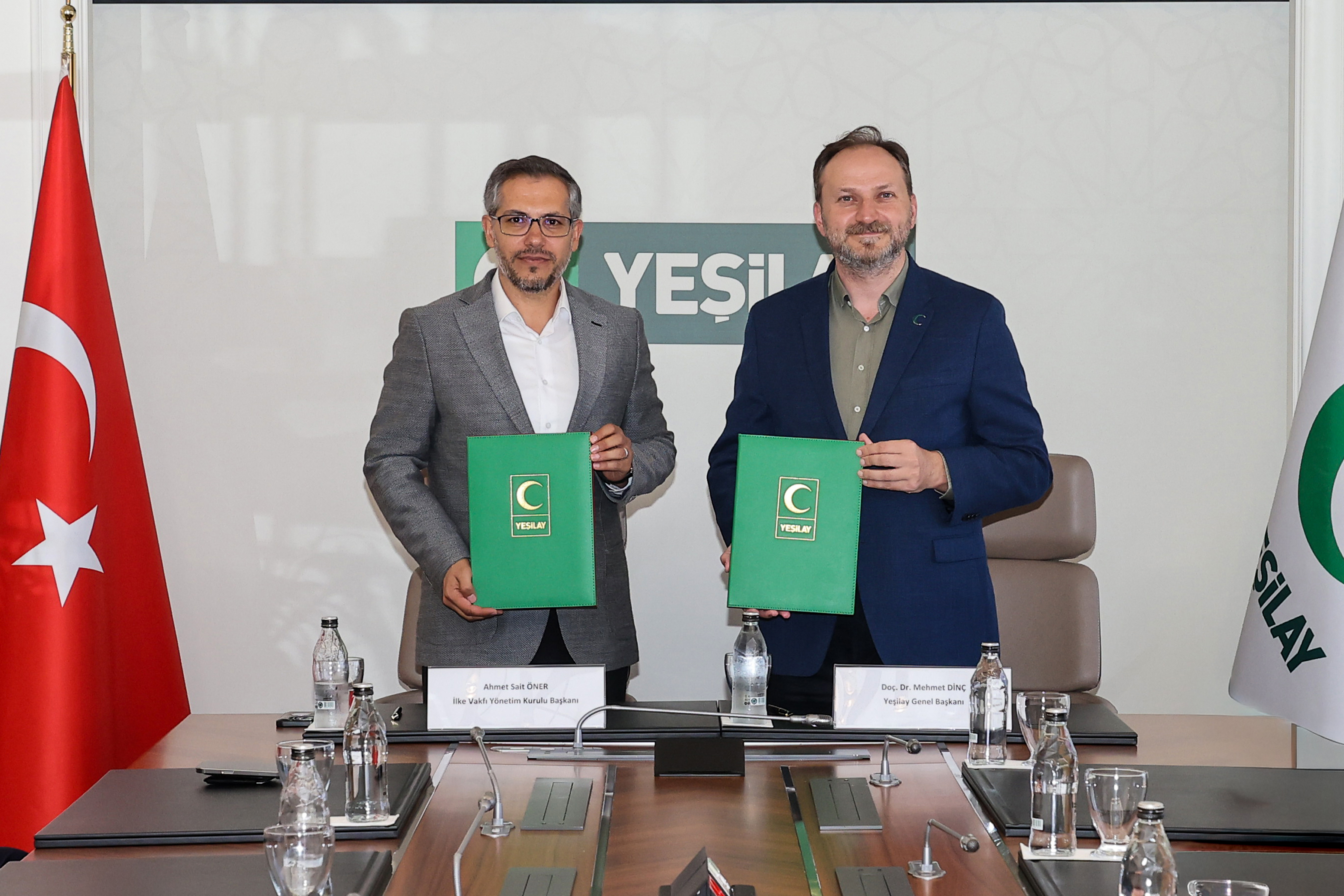 İLKE Vakfı ile Yeşilay arasında iş birliği protokolü imzalandı<