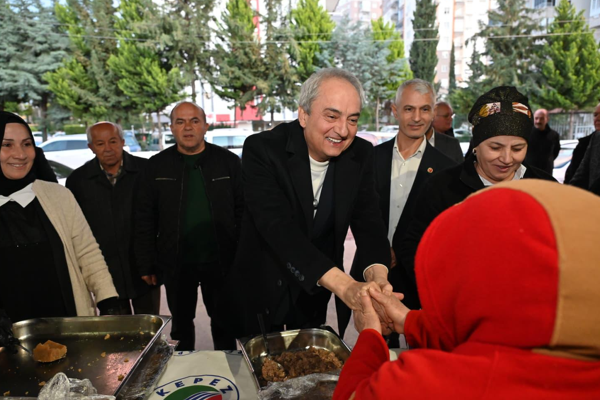 Kocagöz: Bizim olduğumuz yerde hiçbir insan yatağa aç girmeyecek<