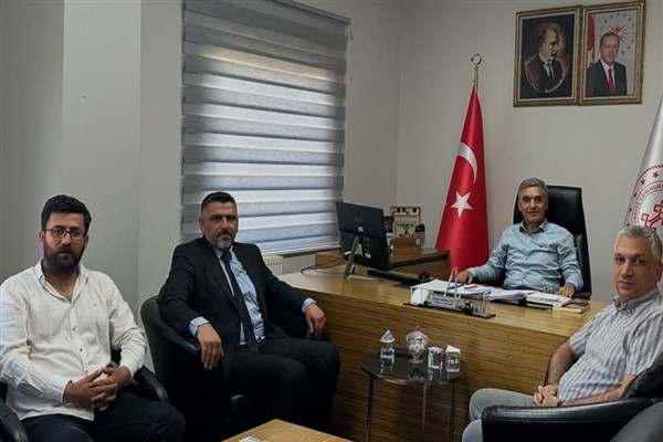 GGC'den Siirt'e atanan İl Kültür ve Turizm Müdürü Genç'e veda ziyareti