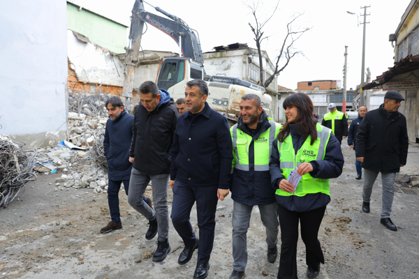 Başkan Doğan, Gülsan Sanayi Sitesi’ni ziyaret etti