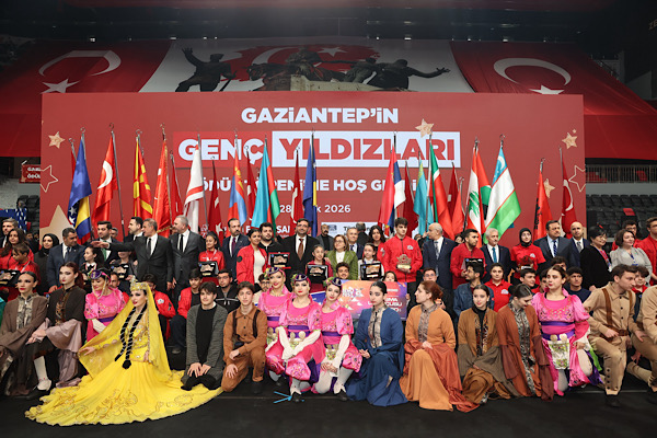 Gaziantep’te Genç Yıldızlar Ödül Töreni düzenlendi