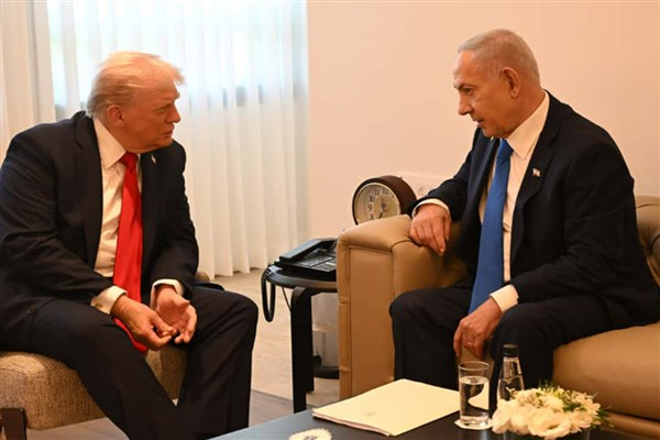 Netanyahu, ABD Başkanı Trump ile Knesset’te görüştü