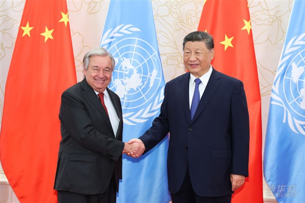 Cumhurbaşkanı Xi, BM Genel Sekreteri Guterres’le görüştü<