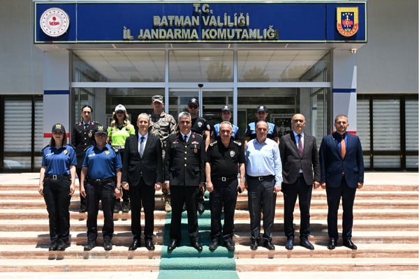Batman İl Emniyet Müdürü Kaba'dan, İl Jandarma Komutanı Doğan’a ziyaret