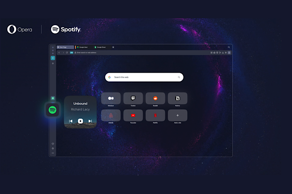 Opera ve Spotify’ın yeni müzik temasıyla, tarayıcınız artık ritminize eşlik ediyor