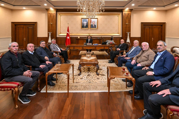 Kocaeli Minibüsçüler ve Otobüsçüler Odasından Vali Aktaş’a ziyaret